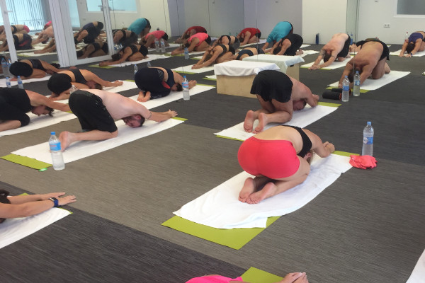 Bikram Yoga class